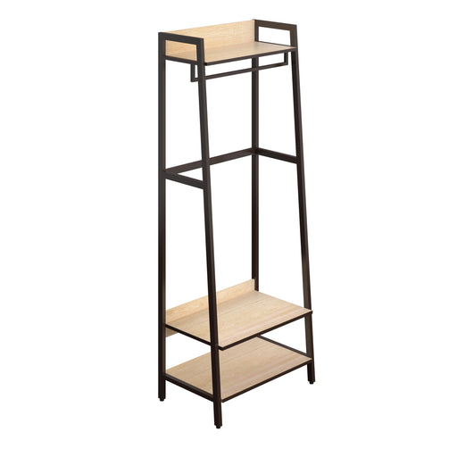 SOHO Coat Rack - Oak / Dark Brown