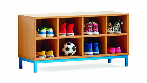 8 Open Compartment Bench