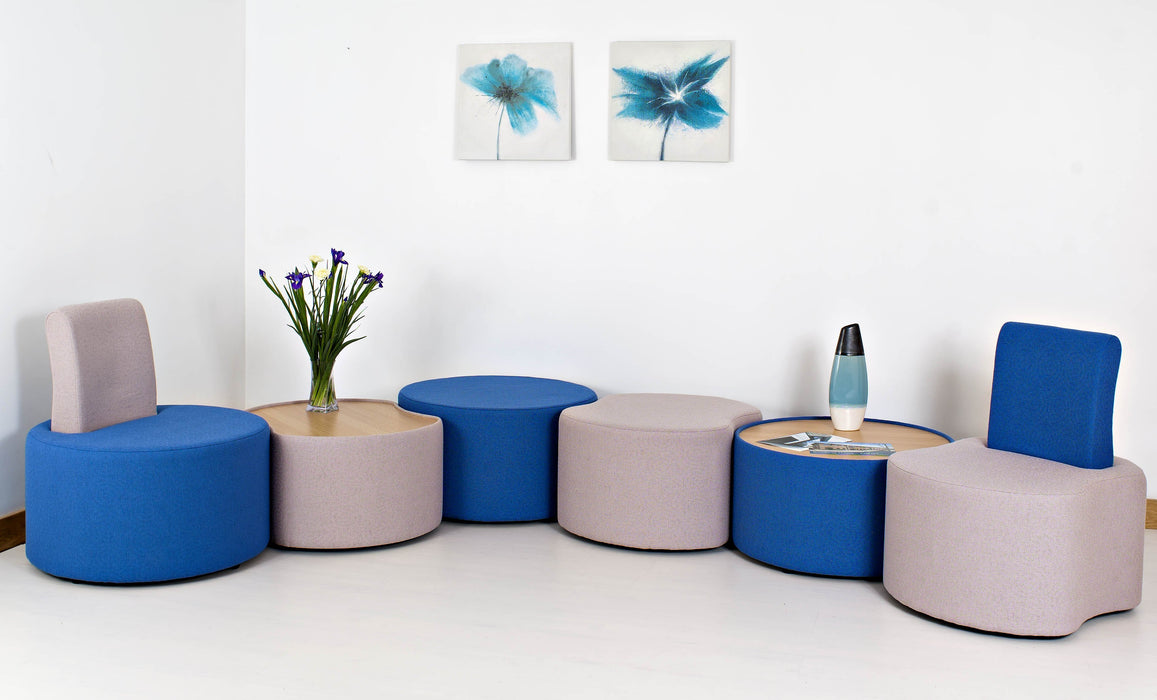 Eklyps Half Round Table