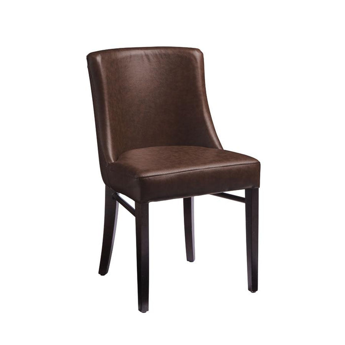 Hug Side Chair - Wenge - Brown