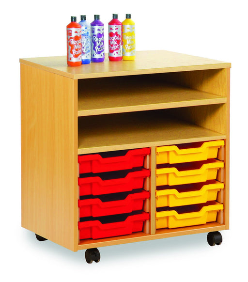 Enable Shelf Unit with trays and shelves