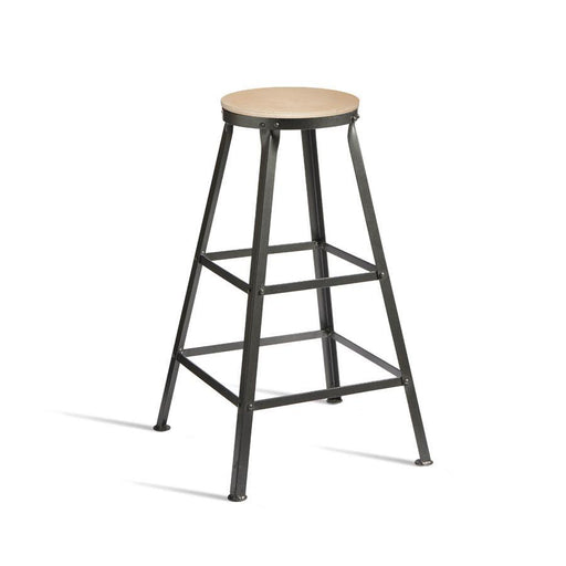 Mezz Bar Stool - RAW/Clear Lacquered - 12mm RFU Ply Seat Board