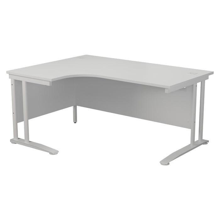 One Cantilever Plus Corner Desk - 1600mm x 1200mm
