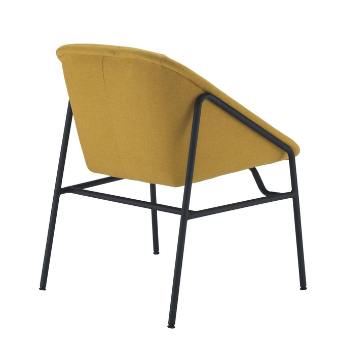 Ruby Reception Chair -Mustard