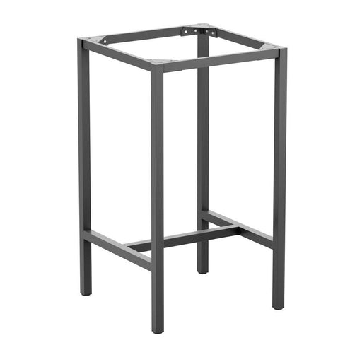Paris 4 Leg - Small 2 Seater Bar Height Grey Base
