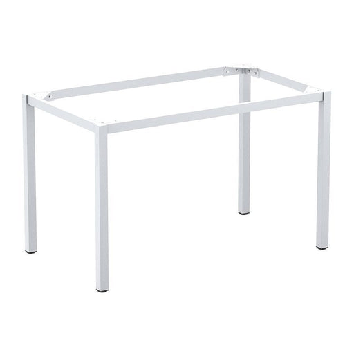 Paris 4 Leg- 4 Seater Rectangular Dining Base - White (RAL 9003)