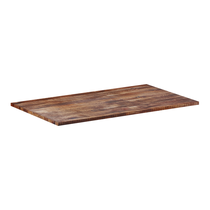 Rustic Solid Oak Table Top - 1800x700x23mm