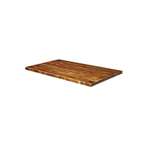 Rustic Aged Solid Wood Table Top - 1200x700x32mm