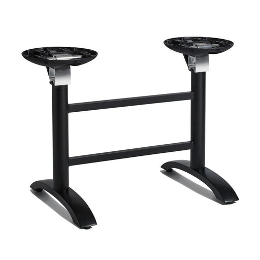 Spaceguard Aluminium Flip Top Deluxe Double Base - Black