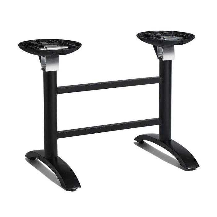 Spaceguard Aluminium Flip Top Deluxe Double Base - Black