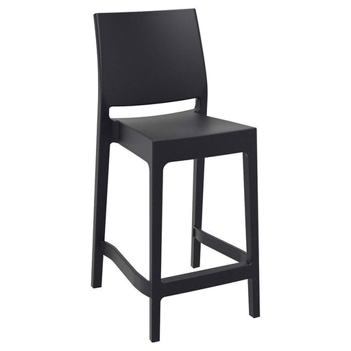 Spice Mid Height Bar Stool - Black