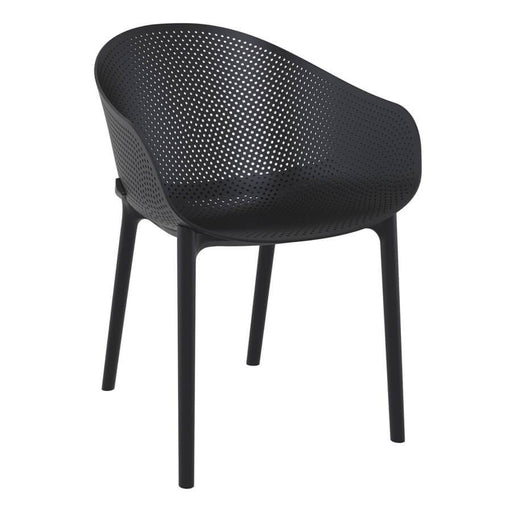 Sky Arm Chair - Black