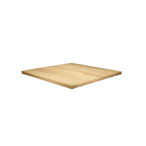 Solid Ash Table Top - Unfinished - 60cm x 60cm (Square)