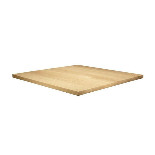 Solid Ash Table Top - Unfinished - 90cm x 90cm (Square)