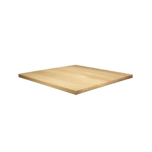 Solid Ash Table Top - Unfinished - 70cm x 70cm (Square)