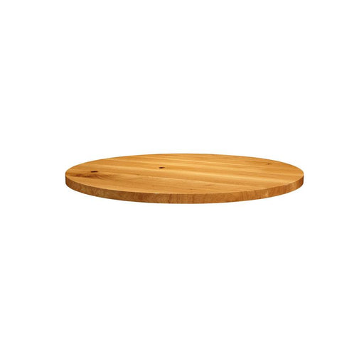 Natural Lacquered Character Oak - 90cm dia (Round)