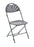 Enable Fan Back Folding Chair with Linking Unit - Seat Height 440mm