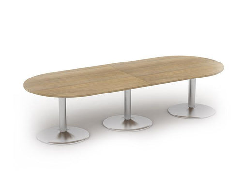 Kingston D End Boardroom Tables With Tulip Base