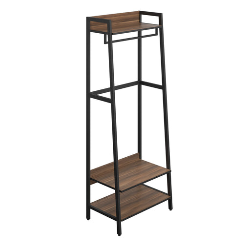 SOHO Coat Rack - Dark Walnut / Black