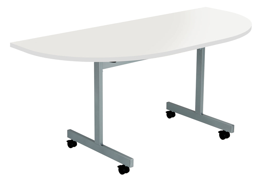 One Eighty Tilting Meeting Table 1600 X 700 D-End Top
